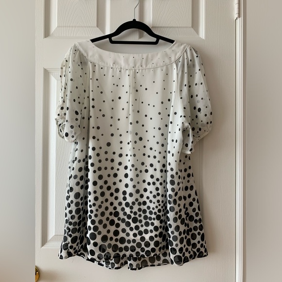 Chiffon Plus Blouse - Picture 4 of 4